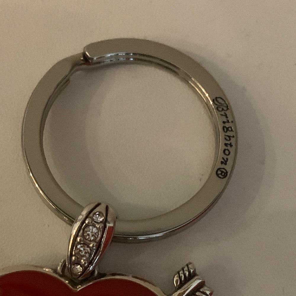 Brighton Red Heart Love Keychain-NWOT - Picture 4 of 5